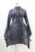 KILL STAR / Divine Touch Keyhole Dress M グレー H-25-06-28-023-SL-OP-KB-ZH