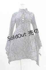 KILL STAR / Divine Touch Keyhole Dress M グレー H-25-10-24-003-SL-OP-KB-ZH