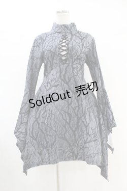 画像1: KILL STAR / Divine Touch Keyhole Dress M グレー H-25-10-24-003-SL-OP-KB-ZH