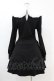 画像2: KILL STAR / Mystra Collar Dress S 黒×白 H-25-06-28-029-SL-OP-KB-ZH (2)