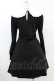 画像2: KILL STAR / Mystra Collar Dress S 黒×白 H-25-06-28-030-SL-OP-KB-ZH (2)