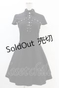 KILL STAR / Tied Up Skater Dress XS 黒 H-25-06-28-031-SL-OP-KB-ZH