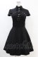 画像1: KILL STAR / Tied Up Skater Dress XS 黒 H-25-06-28-031-SL-OP-KB-ZH (1)