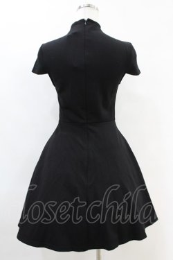 画像2: KILL STAR / Tied Up Skater Dress XS 黒 H-25-06-28-031-SL-OP-KB-ZH