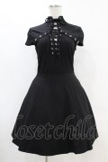KILL STAR / Tied Up Skater Dress XS 黒 H-25-06-28-032-SL-OP-KB-ZH