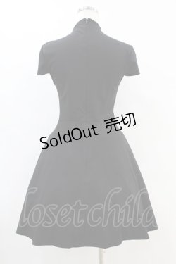 画像2: KILL STAR / Tied Up Skater Dress XS 黒 H-25-06-28-032-SL-OP-KB-ZH