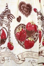 画像4: BABY,THE STARS SHINE BRIGHT / Strawberry Loves Chocolate柄ジャンパースカートIII Free 生成り H-25-06-29-005-BA-OP-NS-ZH (4)