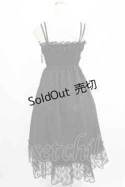 画像3: Victorian maiden / レーシーロングアンダードレス Free ブラック H-25-06-29-1027-CL-OP-NS-ZH