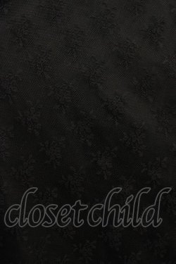 画像4: Victorian maiden / レーシーロングアンダードレス Free ブラック H-25-06-29-1027-CL-OP-NS-ZH