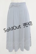 an another angelus / サイドレースロングキュロット Free BLUE H-25-06-29-1039-CA-PA-NS-ZH