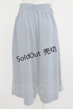 画像3: an another angelus / サイドレースロングキュロット Free BLUE H-25-06-29-1039-CA-PA-NS-ZH