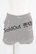 axes femme / パール付きコーデュロイパンツ M ブラウン H-25-06-29-1041-AX-PA-NS-ZH