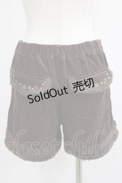 画像3: axes femme / パール付きコーデュロイパンツ M ブラウン H-25-06-29-1041-AX-PA-NS-ZH