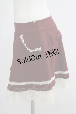 画像2: Innocent World / フレアーキュロット M ボルドー H-25-06-29-1043-IW-PA-NS-ZH