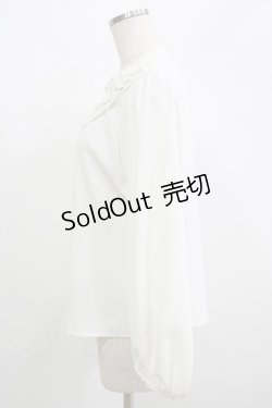 画像2: Fi.n.t / フラワーレースヨークプルオーバーブラウス Free OFF WHITE H-25-06-29-1050-CA-TO-NS-ZH