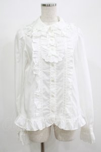 Angelic Pretty / アラカルトリボンブラウス Free シロ H-25-06-29-1053-AP-BL-NS-ZH