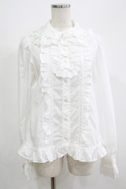 画像1: Angelic Pretty / アラカルトリボンブラウス Free シロ H-25-06-29-1053-AP-BL-NS-ZH