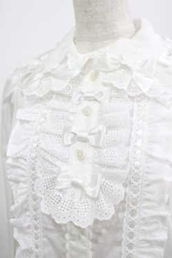 画像4: Angelic Pretty / アラカルトリボンブラウス Free シロ H-25-06-29-1053-AP-BL-NS-ZH