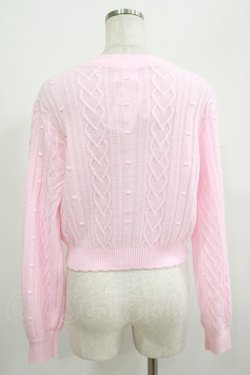 画像3: Angelic Pretty / Lovelyハート透かしニットカーディガン Free ピンク H-25-06-29-1058-AP-TO-NS-ZH