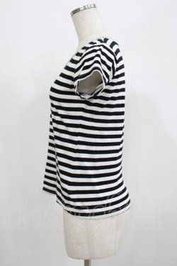 画像2: Fi.n.t / ボーダーTシャツ Free BLACK H-25-06-29-1061-CA-TS-NS-ZH