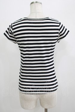画像3: Fi.n.t / ボーダーTシャツ Free BLACK H-25-06-29-1061-CA-TS-NS-ZH