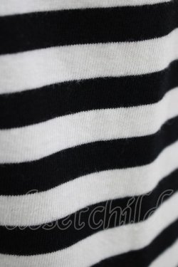 画像4: Fi.n.t / ボーダーTシャツ Free BLACK H-25-06-29-1061-CA-TS-NS-ZH