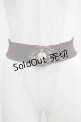 axes femme / カメオバックルゴムベルト Free ブラウン H-25-06-29-1070-AX-ZA-NS-ZH