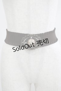 axes femme / カメオバックルゴムベルト Free ブラウン H-25-06-29-1070-AX-ZA-NS-ZH