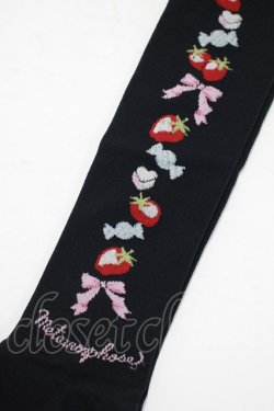 画像2: metamorphose / Sweet Berry オーバーニー  ブラック H-25-06-29-1071-ME-ZA-NS-ZH