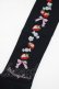 画像2: metamorphose / Sweet Berry オーバーニー  ブラック H-25-06-29-1071-ME-ZA-NS-ZH (2)