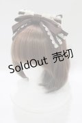 Innocent World / ローズレースリボンカチューシャ  ショコラ H-25-06-29-1075-IW-AC-NS-ZH