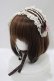 画像1: Innocent World / マジョリーヘッドドレス  ショコラ H-25-06-29-1077-IW-AC-NS-ZH (1)