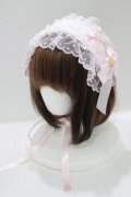 Angelic Pretty / レースハートチャームバラレースヘッドドレス  ピンク H-25-06-29-1078-AP-AC-NS-ZH
