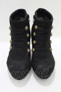 an another angelus / ナポレオンブーツ S（22.5〜23cm） ブラック H-25-06-29-1079-CA-SH-NS-ZH