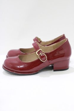 画像2: Fi.n.t / ストラップエナメルパンプス S（22.5〜23cm） レッド H-25-06-29-1080-CA-SH-NS-ZH