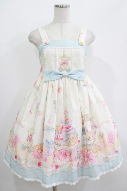 画像1: Alice Girl（海外ロリータブランド） / Doll Telling Storyワンピース M 生成り H-25-06-29-1006-LO-OP-NS-ZH