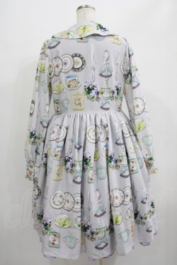 画像3: LIEF / 天使のカトラリーリボンワンピース M グレー H-25-06-29-1009-LO-OP-NS-ZH