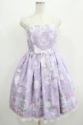 Angelic Pretty / Fancy Ornamentジャンパースカート Free ラベンダー H-25-06-29-1013-AP-OP-NS-ZH