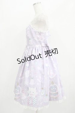 画像2: Angelic Pretty / Fancy Ornamentジャンパースカート Free ラベンダー H-25-06-29-1013-AP-OP-NS-ZH