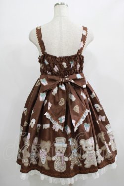 画像3: Angelic Pretty / なかよしジンジャークッキージャンパースカート Free ブラウン H-25-06-29-1014-AP-OP-NS-ZH