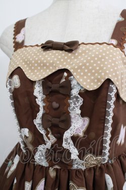 画像5: Angelic Pretty / なかよしジンジャークッキージャンパースカート Free ブラウン H-25-06-29-1014-AP-OP-NS-ZH