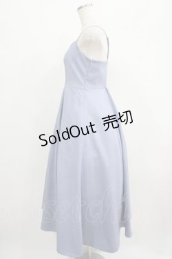画像2: an another angelus / フロントコインラインワークキャミワンピース Free BLUE H-25-06-29-1018-CA-OP-NS-ZH