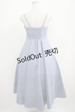 画像3: an another angelus / フロントコインラインワークキャミワンピース Free BLUE H-25-06-29-1018-CA-OP-NS-ZH
