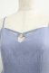 画像4: an another angelus / フロントコインラインワークキャミワンピース Free BLUE H-25-06-29-1018-CA-OP-NS-ZH (4)