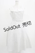 an another angelus / サマーツイードスクエアカラーワンピース Free L/GRAY H-25-06-29-1019-CA-OP-NS-ZH