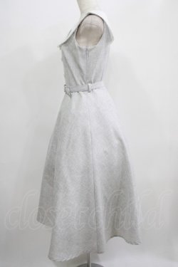 画像2: an another angelus / サマーツイードスクエアカラーワンピース Free L/GRAY H-25-06-29-1019-CA-OP-NS-ZH