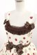 画像5: BABY,THE STARS SHINE BRIGHT / Strawberry Loves Chocolate柄ジャンパースカートIII Free 生成り H-25-06-29-005-BA-OP-NS-ZH (5)