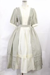 axes femme kawaii / エレガントドールワンピース M グリーン H-25-06-29-008-AX-OP-NS-ZH