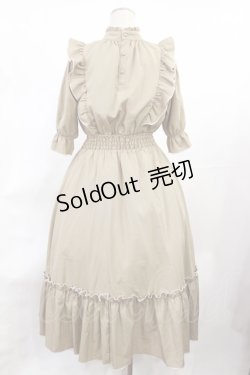 画像2: m petit by misako / NINA'SコラボAMハイショクメローワンピース S ベージュ H-25-06-29-010-LO-OP-NS-ZH