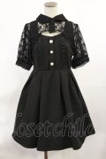 Majoretty / このはちゃんコラボワンピース M ブラック H-25-06-29-013-LO-OP-NS-ZH